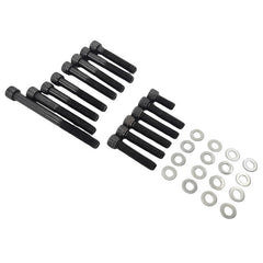 14 Pcs Black Timing Cover / Water Pump Bolt Kit Fit For Holden 253 304 308 V8 HQ VN