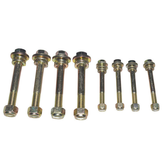 Rear Upper + Lower Control Arm Bolt Nut Kit Fit For Jeep Wrangler TJ 1997-2006