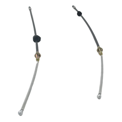 Pair Hand Brake Cable Fit For Holden HQ HJ HX HZ Rear Drum Sedan Wagon Coupe 1970-1980