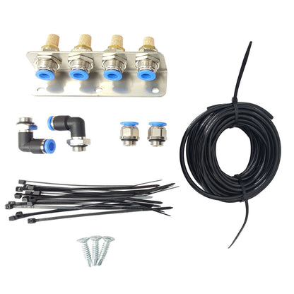 Diff Breather Kit 101 4 Point Universal Fit For Toyota Hilux Landcruiser Prado 4x4