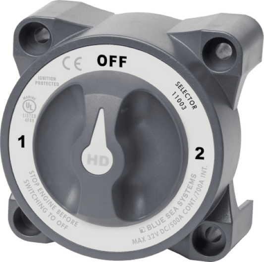 HD-Series Heavy Duty 3 Position Selector Battery Switch with AFD BS-11003
