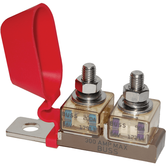Dual MRBF Terminal Fuse Block – 30 to 300A BS-2151