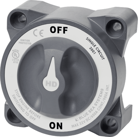 HD-Series Heavy Duty On-Off Battery Switch with AFD BS-3001