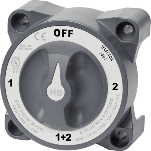HD-Series Heavy Duty Selector Battery Switch BS-3002