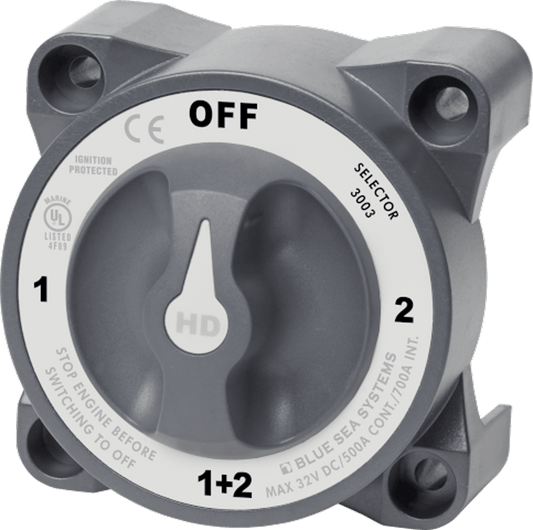 HD-Series Heavy Duty Selector Battery Switch with AFD BS-3003