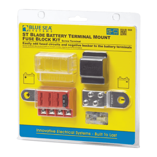 ST Blade Battery Terminal Mount Fuse Block Kit BS-5024
