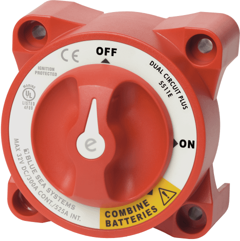 e-Series Dual Circuit Plus™ Battery Switch BS-5511e