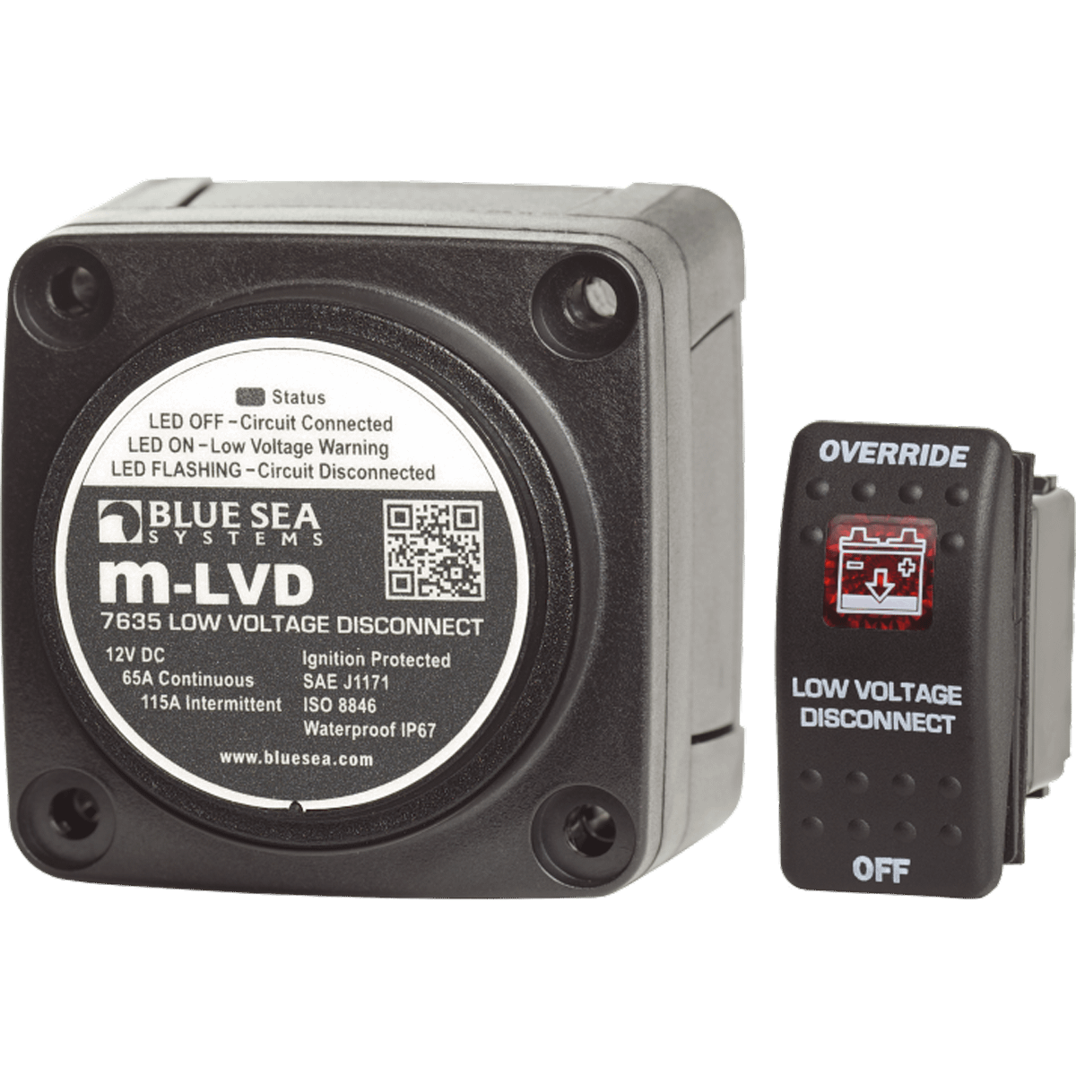 Enerdrive m-LVD Low Voltage Disconnect BS-7635