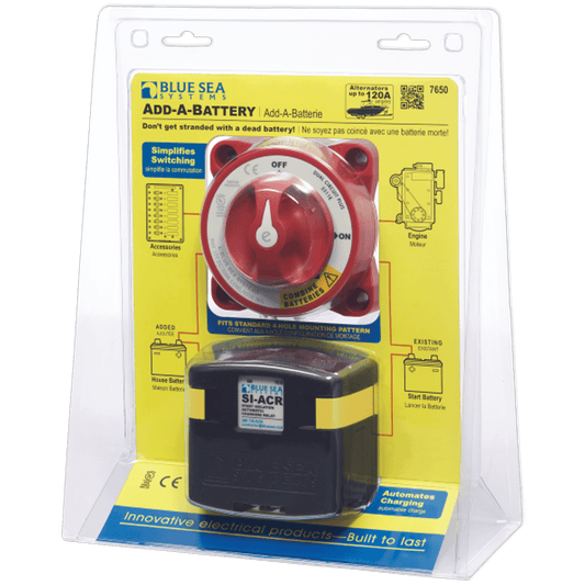 Enerdrive Add-A-Battery Kit – 120A BS-7650