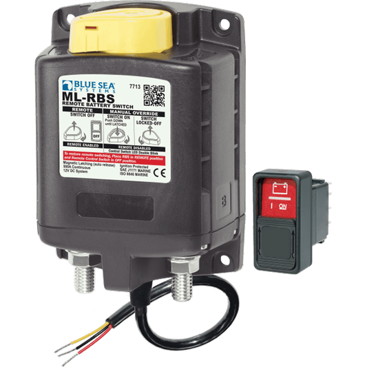 ML-RBS Remote Battery Switch with Manual Control Auto-Release – 12V BS-7713