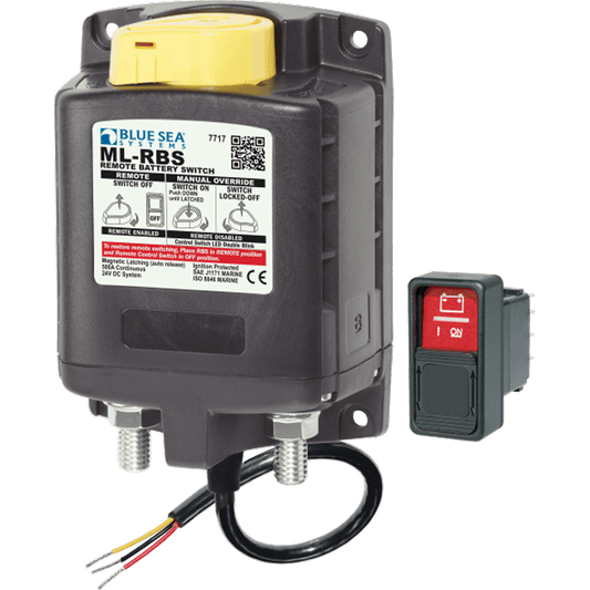 ML-RBS Remote Battery Switch with Manual Control Auto-Release – 24V BS-7717