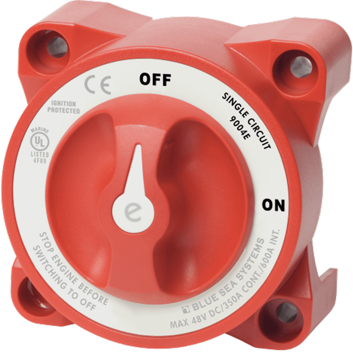 e-Series On-Off Battery Switch with AFD BS-9004e