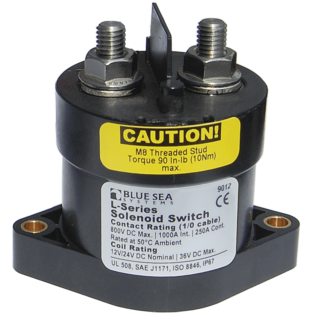 L Solenoid – 12/24V DC 250A BS-9012