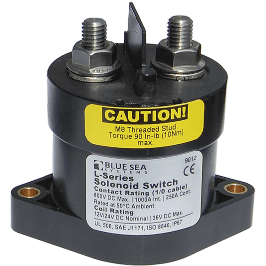 L Solenoid – 12/24V DC 250A BS-9012