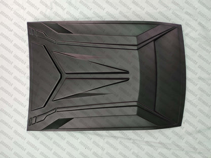 AGGRESSIVE BONNET SCOOP HOOD SCOOP MATTE BLACK SUITS MITSUBISHI TRITON MR 2019+