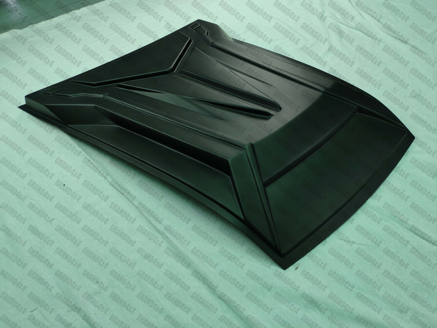 AGGRESSIVE BONNET SCOOP HOOD SCOOP MATTE BLACK SUITS MITSUBISHI TRITON MR 2019+