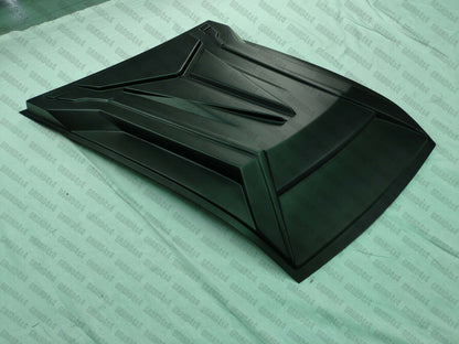 AGGRESSIVE BONNET SCOOP HOOD SCOOP MATTE BLACK SUITS MITSUBISHI TRITON MR 2019+
