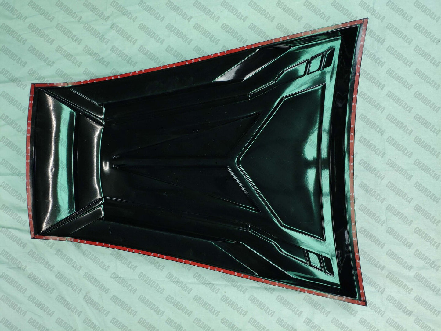 AGGRESSIVE BONNET SCOOP HOOD SCOOP MATTE BLACK SUITS MITSUBISHI TRITON MR 2019+