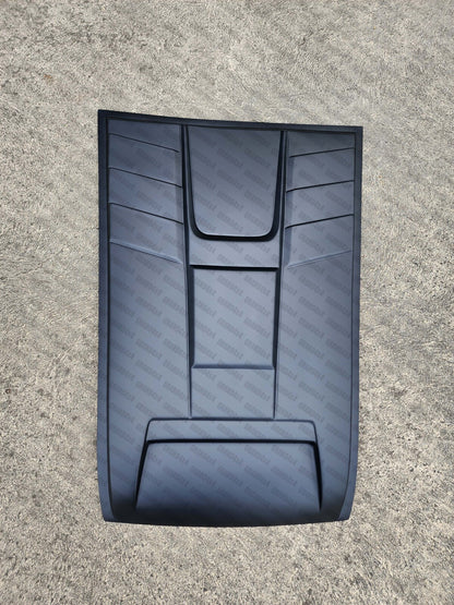 MATTE BLACK BONNET SCOOP TO SUIT ISUZU D-MAX DMAX 2020 2021 2022 2023
