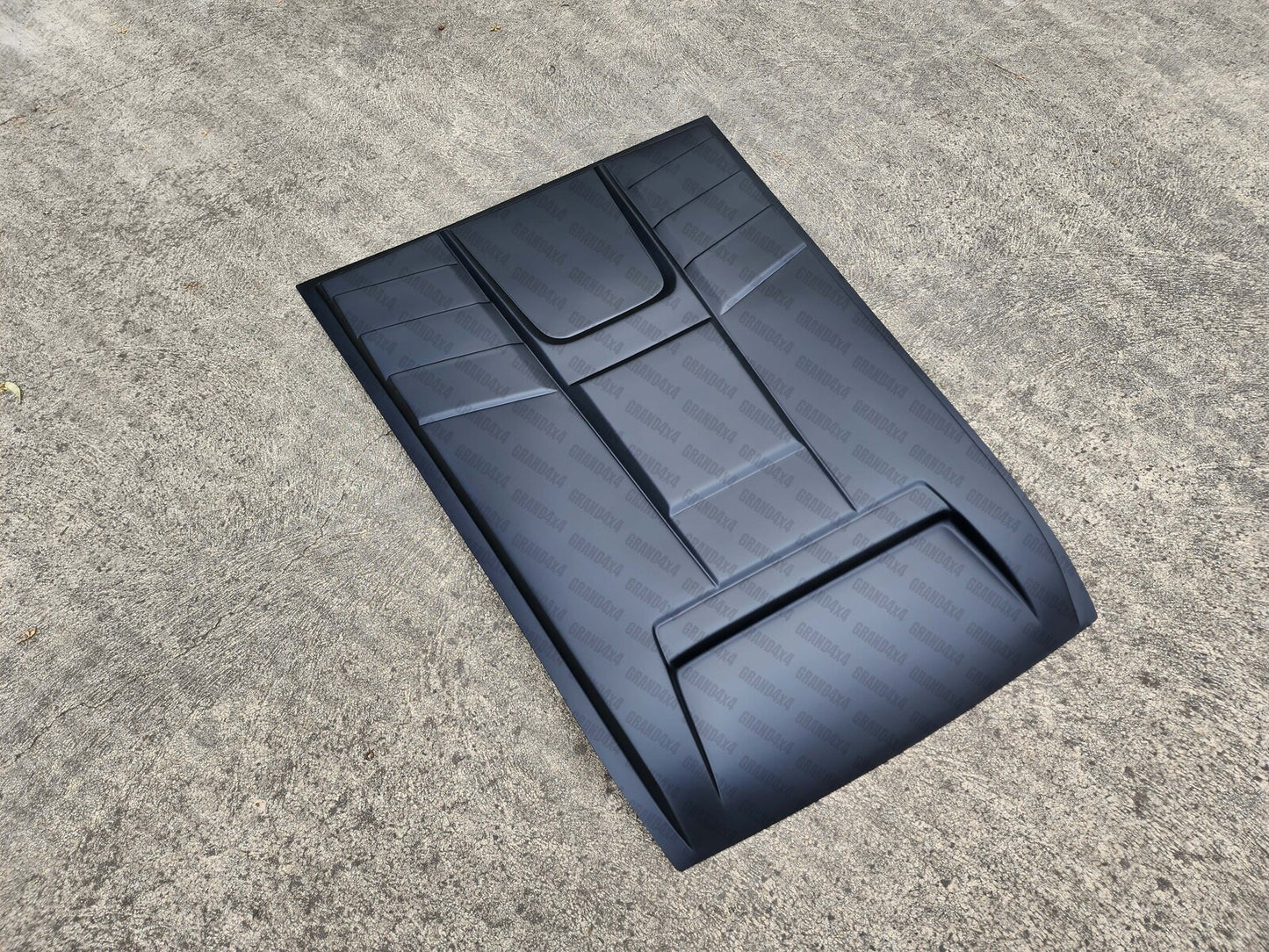 MATTE BLACK BONNET SCOOP TO SUIT ISUZU D-MAX DMAX 2020 2021 2022 2023