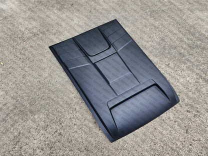 MATTE BLACK BONNET SCOOP TO SUIT ISUZU D-MAX DMAX 2020 2021 2022 2023