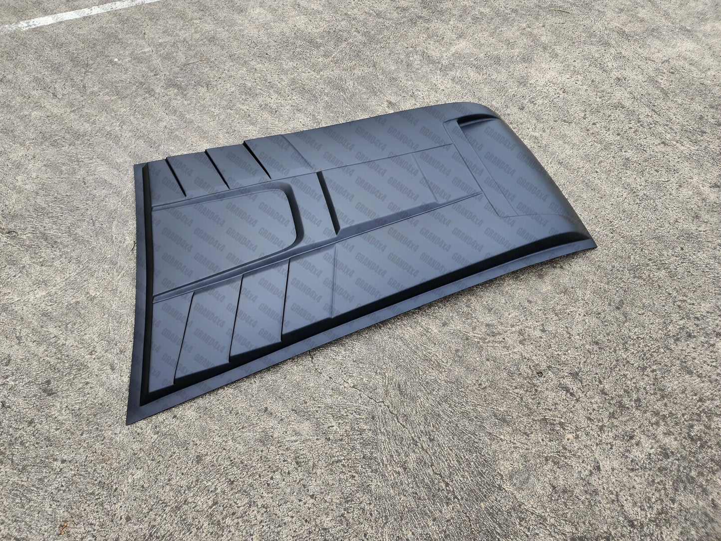 MATTE BLACK BONNET SCOOP TO SUIT ISUZU D-MAX DMAX 2020 2021 2022 2023