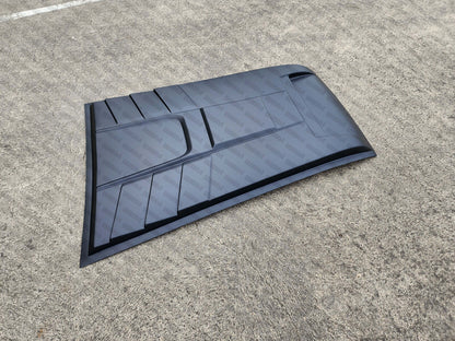 MATTE BLACK BONNET SCOOP TO SUIT ISUZU D-MAX DMAX 2020 2021 2022 2023