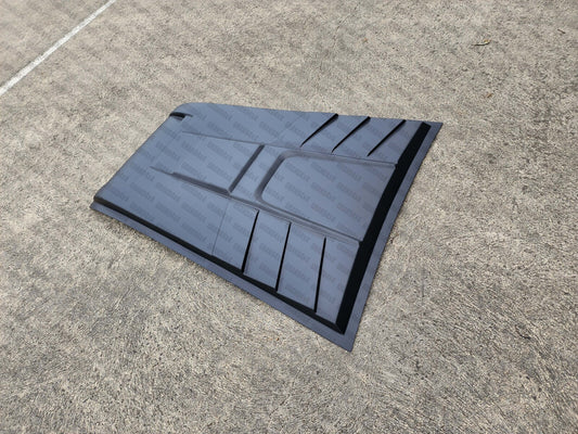 MATTE BLACK BONNET SCOOP TO SUIT ISUZU D-MAX DMAX 2020 2021 2022 2023