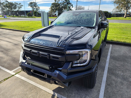 MONSTER BONNET SCOOP TO SUIT FORD RANGER T9 2022 2023 WILDTRAK/SPORT/XLT/XL