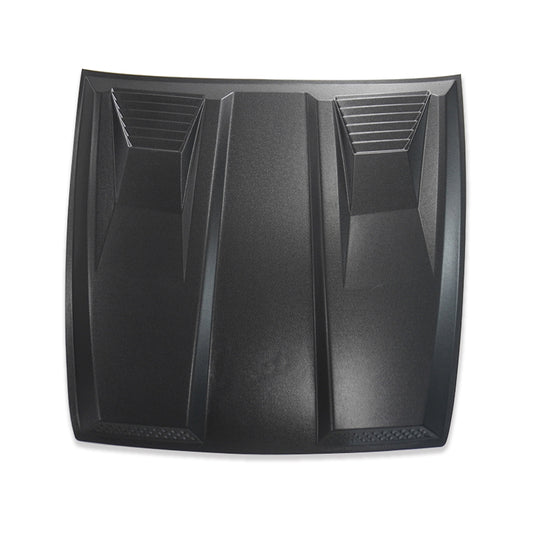 BONNET SCOOP FOR GWM CANNON 2020 - 2023 GREAT WALL UTE HOOD SCOOP MATTE BLACK