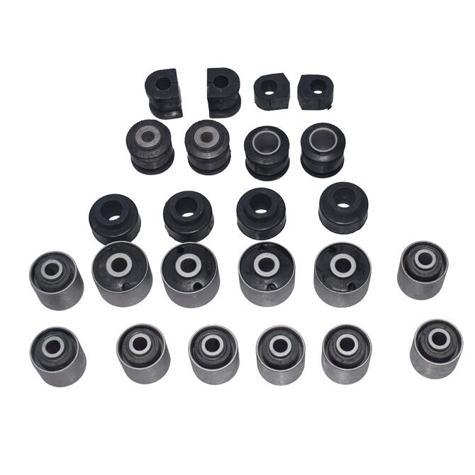 Front + Rear Full Suspension Bush Kit Fit For Nissan Patrol GQ Y60 GU Y61 With Sway Bar Mount Bushes
