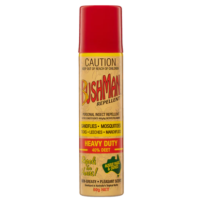 BUSHMAN AEROSOL 60GM 40% DEET