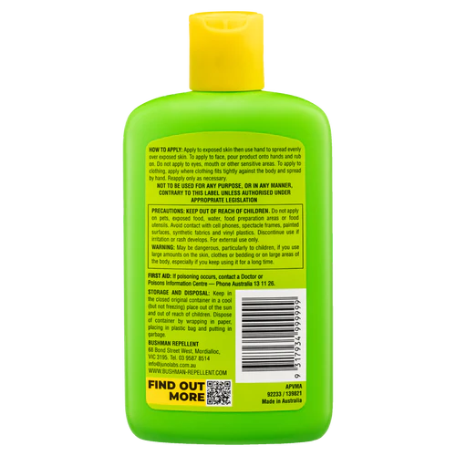 BUSHMAN FRAGRANCE & ALCOHOL FREE LOTION 175ML (with sunscreen)