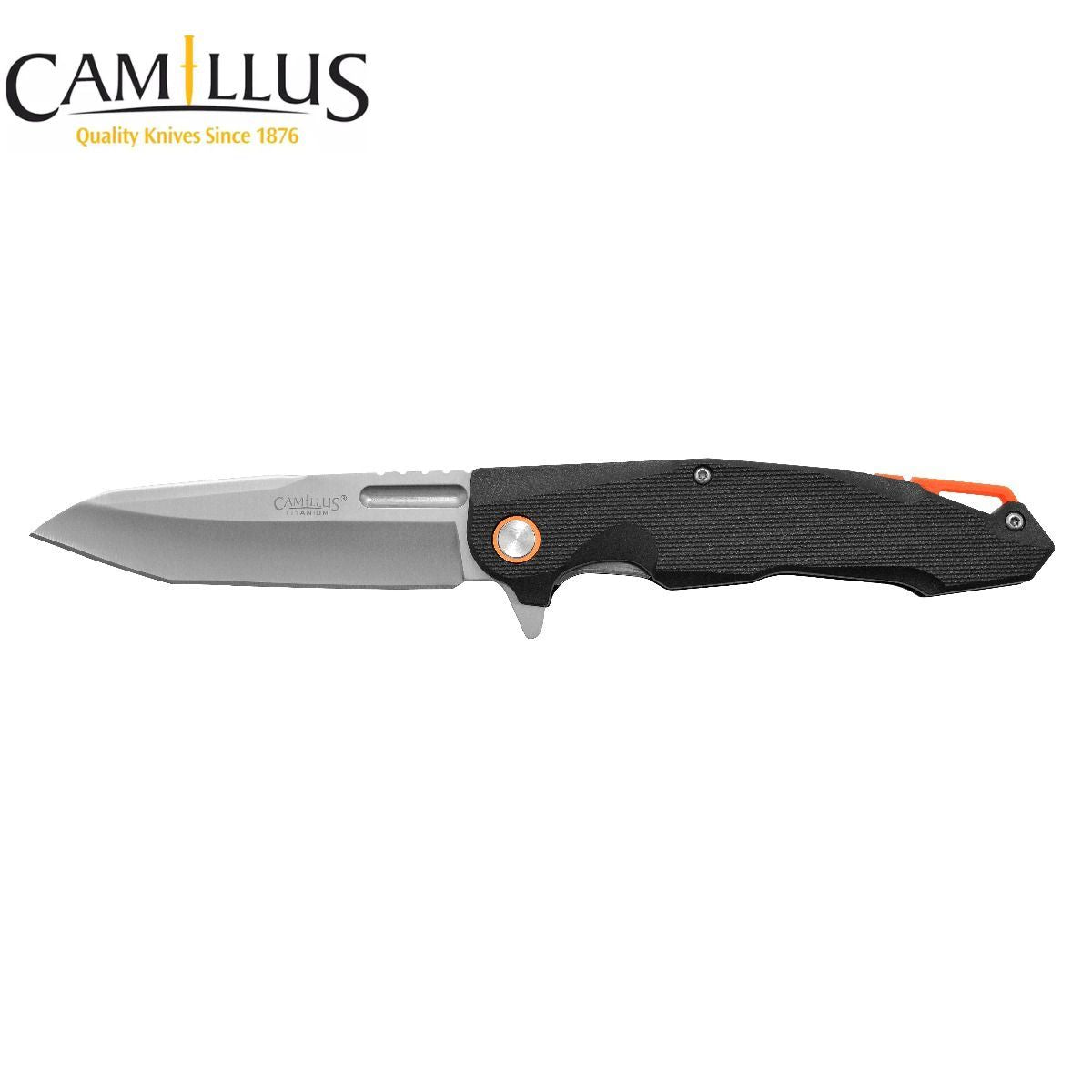 Camillus Regent Black Pocket Knife