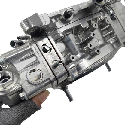 Carburetor For 4 Barrel Double Pumper Race 650 CFM Metal BR-67199