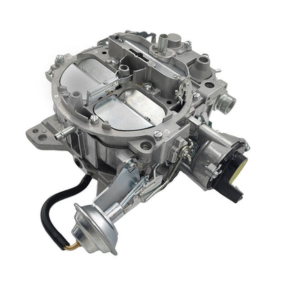Quadrajet 4 BBL Carburetor With Gasket Fit For Rochester 305-350 Engines 650 CFM Electric Choke