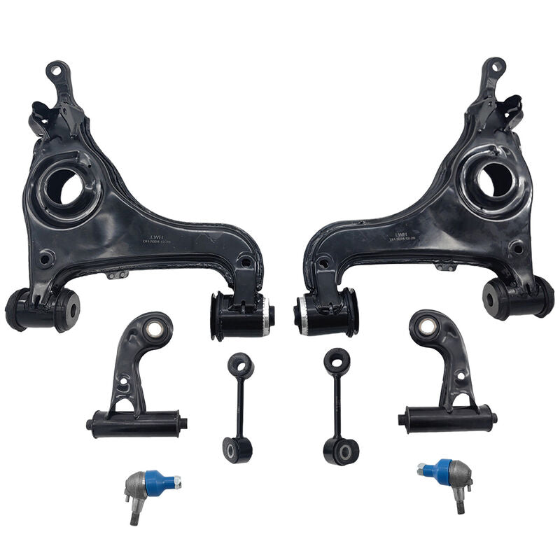 8 x Front Suspension Control Arm & Ball Joints Fit For Mercedes Benz W210 E250 E300