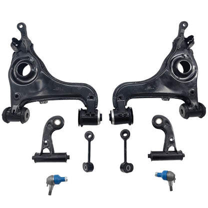 8 x Front Suspension Control Arm & Ball Joints Fit For Mercedes Benz W210 E250 E300