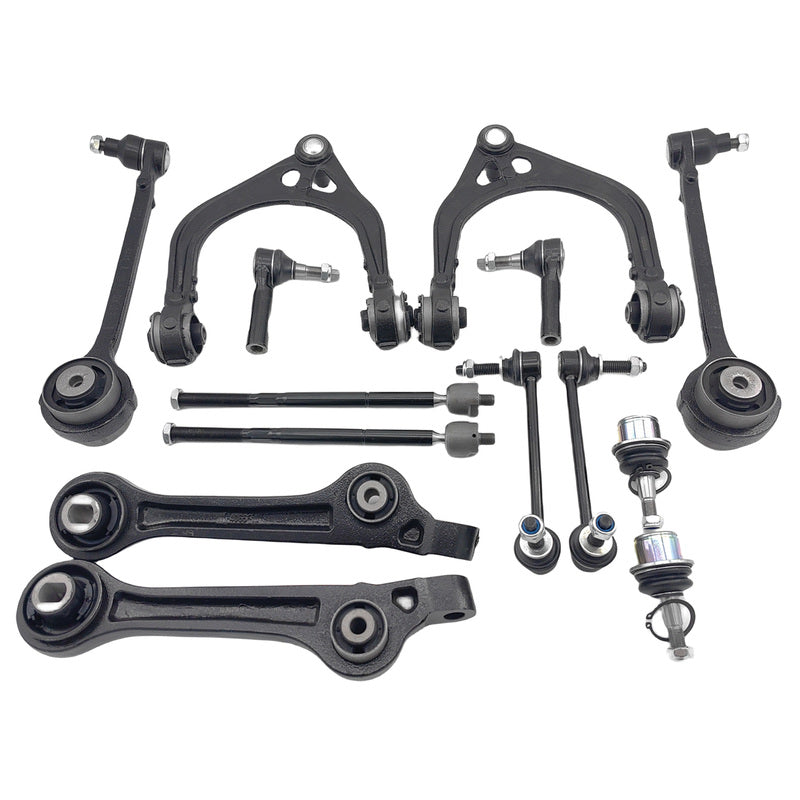 14 Pcs Front Lower Upper Control Arms Kit Fit For Chrysler 300 300C 2012-2021