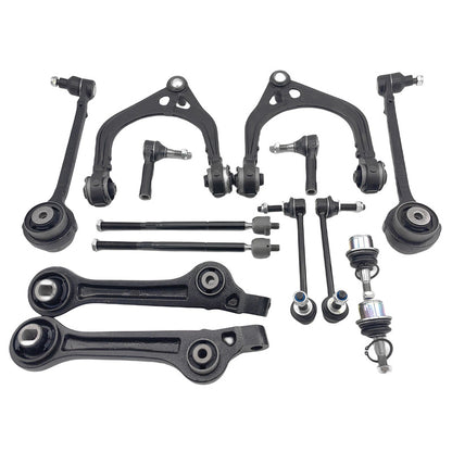 14 Pcs Front Lower Upper Control Arms Kit Fit For Chrysler 300 300C 2012-2021