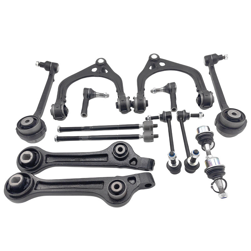 14 Pcs Front Lower Upper Control Arms Kit Fit For Chrysler 300 300C 2012-2021