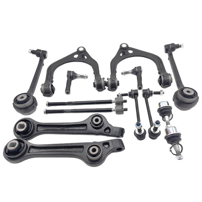 14 Pcs Front Lower Upper Control Arms Kit Fit For Chrysler 300 300C 2012-2021