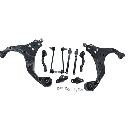 10 x Front Lower Control Arm Tie Rod Kit Fit For Hyundai Tucson JM For Kia Sportage KM