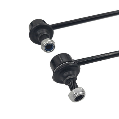 8Pcs Lower Ball Joint Control Arm Sway Bar Link Tie Rod End Kit Fit For Kia Rio JB Sedan & Hatch 08/2005-04/2011