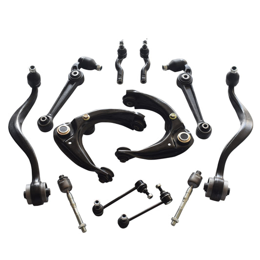 12pc Complete Front Suspension Kit Upper Lower Control Arm Fit For 2002-2007 Mazda 6 GG/GY