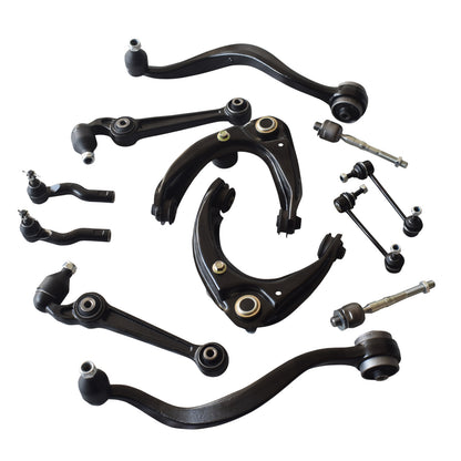 12pc Complete Front Suspension Kit Upper Lower Control Arm Fit For 2002-2007 Mazda 6 GG/GY