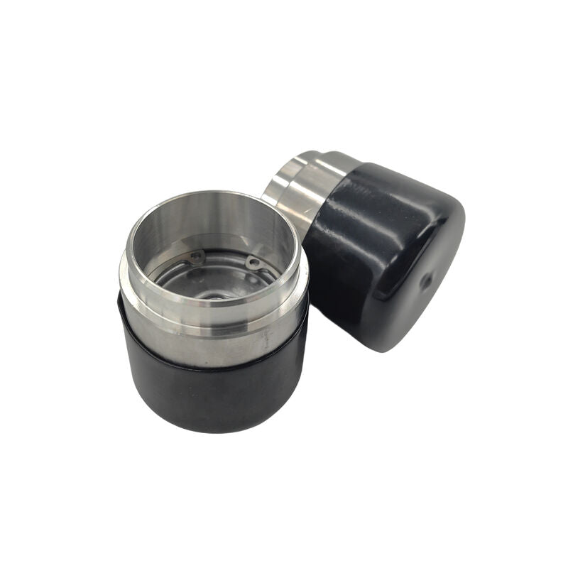 2 x 45mm Trailer Bearing Buddy Protectors Bearing Buddies Stainless Steel With Cap