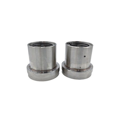 2 x 62mm Bearing Buddies Cap Hub Protectors For Boat Caravan Trailer With Dust Caps