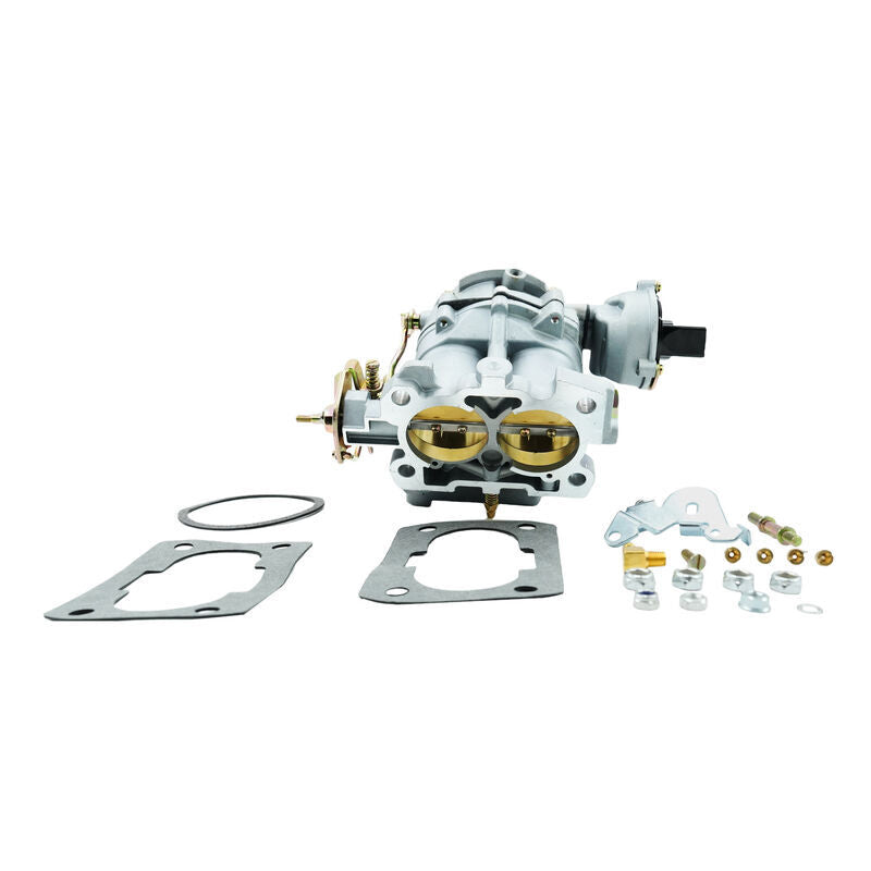 Carburetor Carb Boat Fit For Marine Mercruiser 2 Barrel 3.0L 4Cyl w/a Long Linkage