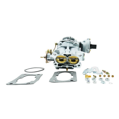 Carburetor Carb Boat Fit For Marine Mercruiser 2 Barrel 3.0L 4Cyl w/a Long Linkage